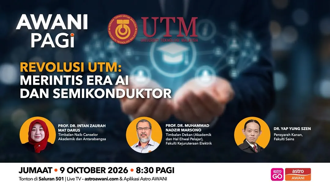AWANI Pagi:  Revolusi teknologi sedang mengubah cara dunia bekerja, belajar dan berinovasi
