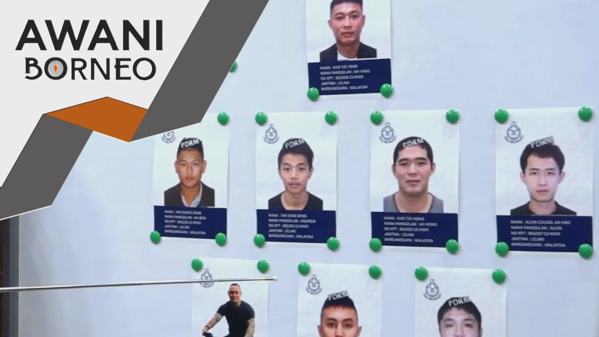 Lapan individu diburu polis, lima lelaki ditahan