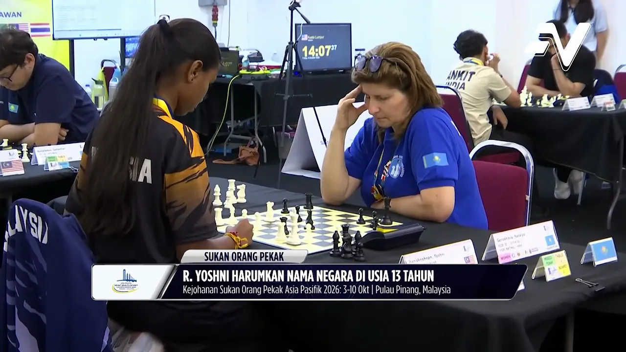 R. Yoshni sumbang emas buat kontinjen negara di Kejohanan Sukan Orang Pekak Asia Pasifik 2026