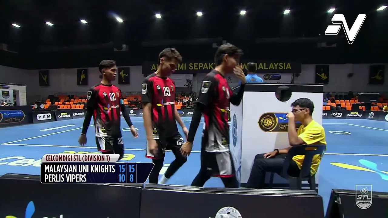 CelcomDigi STL 2026 : Malaysian University Knights ke suku akhir selepas atasi Perlis Vipers 2-0
