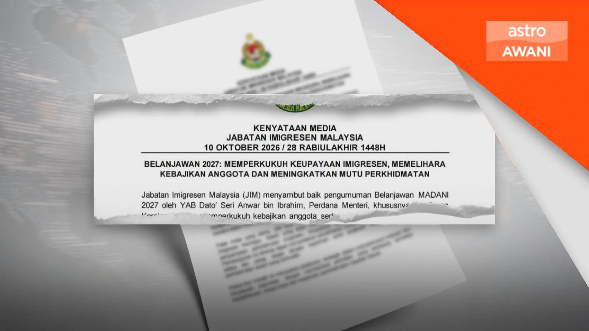 JIM sambut baik inisiatif Belanjawan 2027
