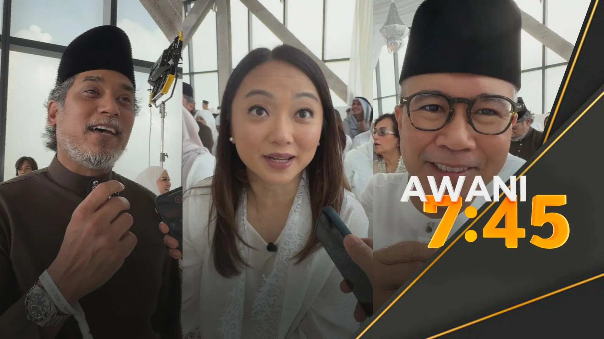 Pemimpin politik titip ucapan, doa buat BASS