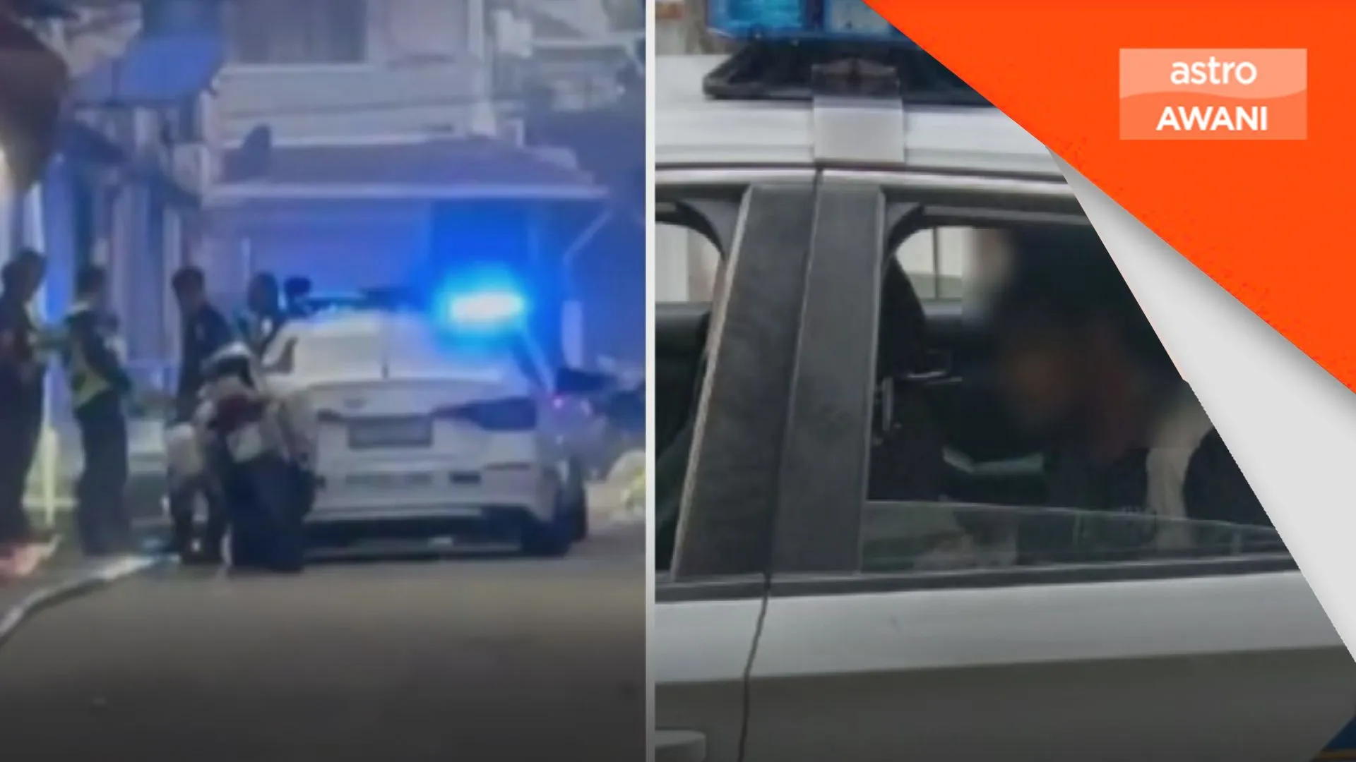 Kereta terbabas, dua suspek curi kabel ditahan