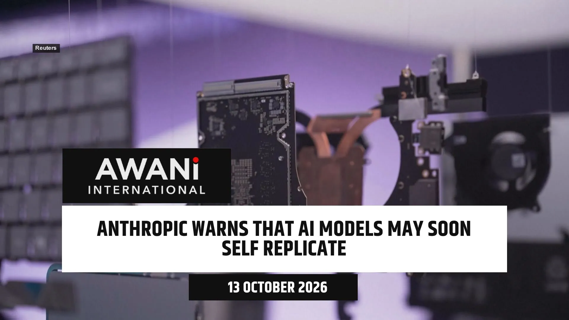 Anthropic warns that AI models may soon self replicate