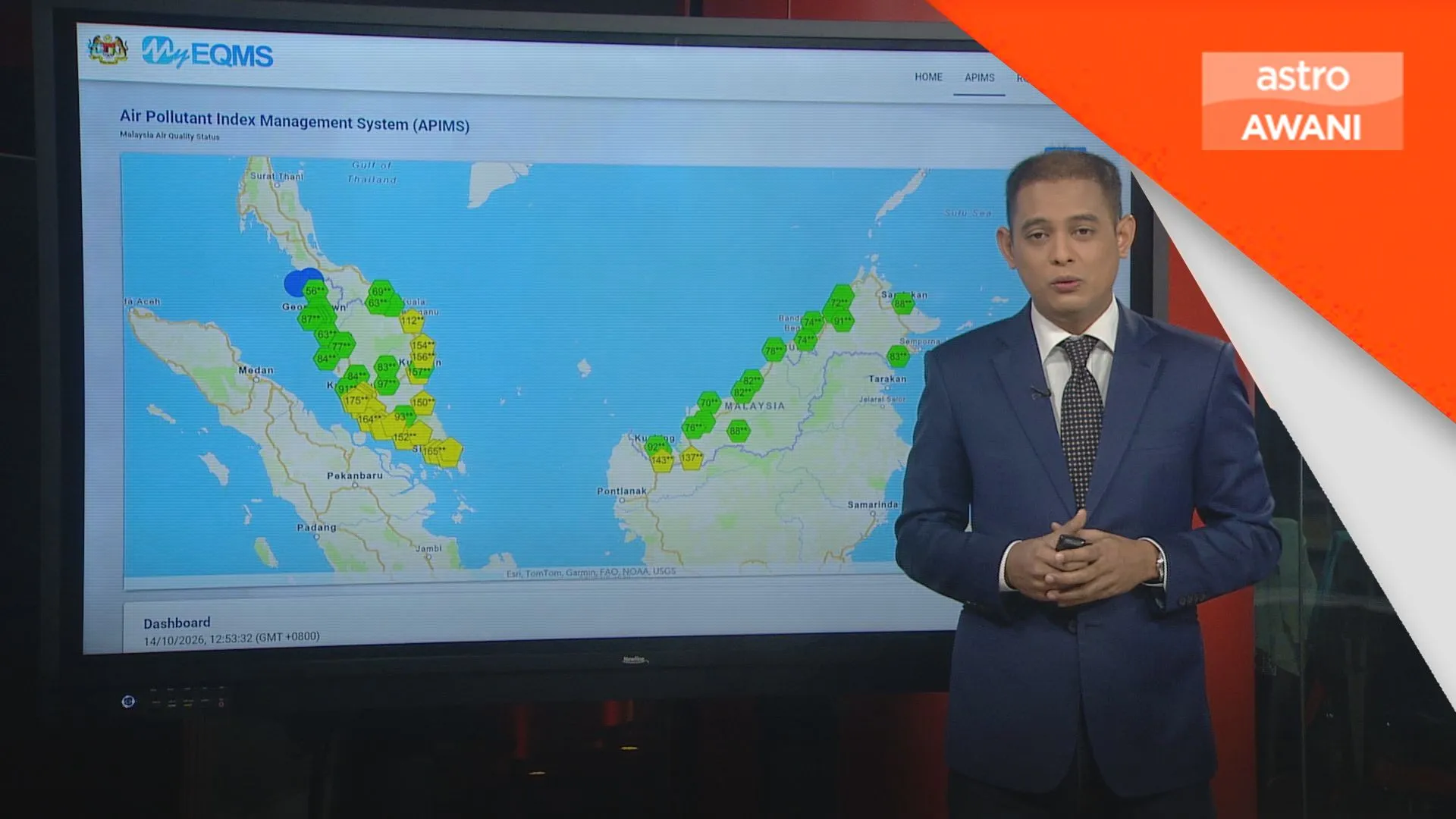 [DATA & STATISTIK] Situasi semasa keadaan jerebu di Malaysia