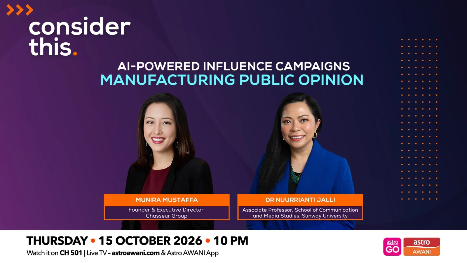 Consider This: AI-Powered Influence Campaigns (Part 2) — Manufacturing Public Opinion