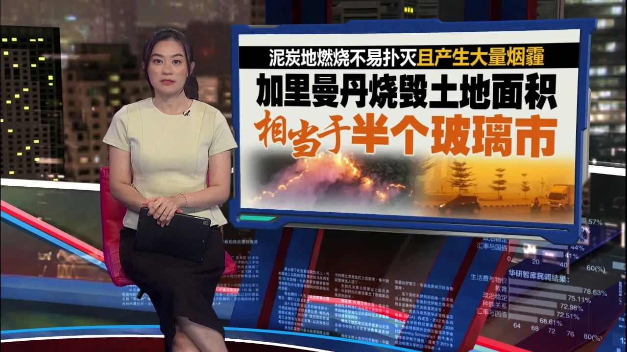 中加里曼丹如末日降临    印尼民众拍片向全世界求救