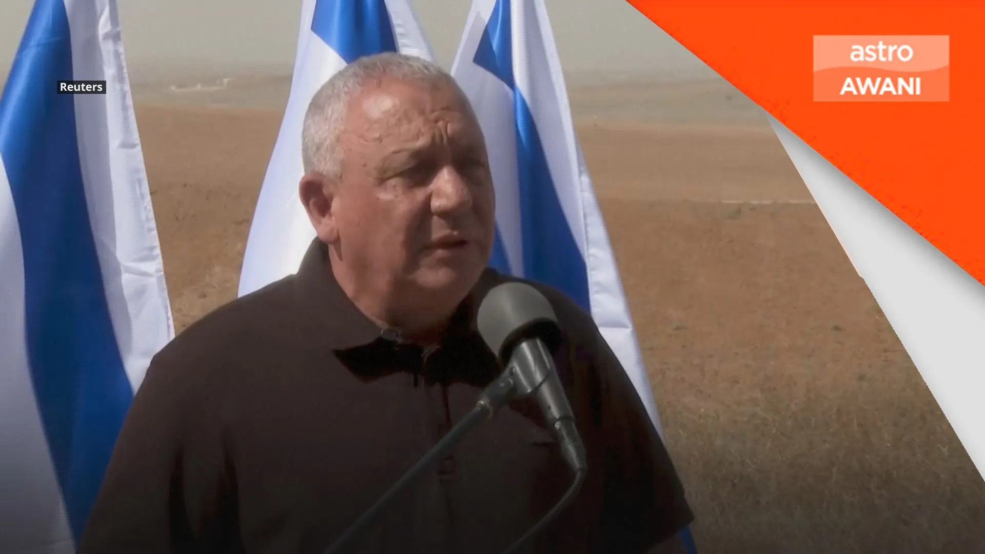 Eisenkot ikrar tumbangkan Hamas jika menang pilihan raya
