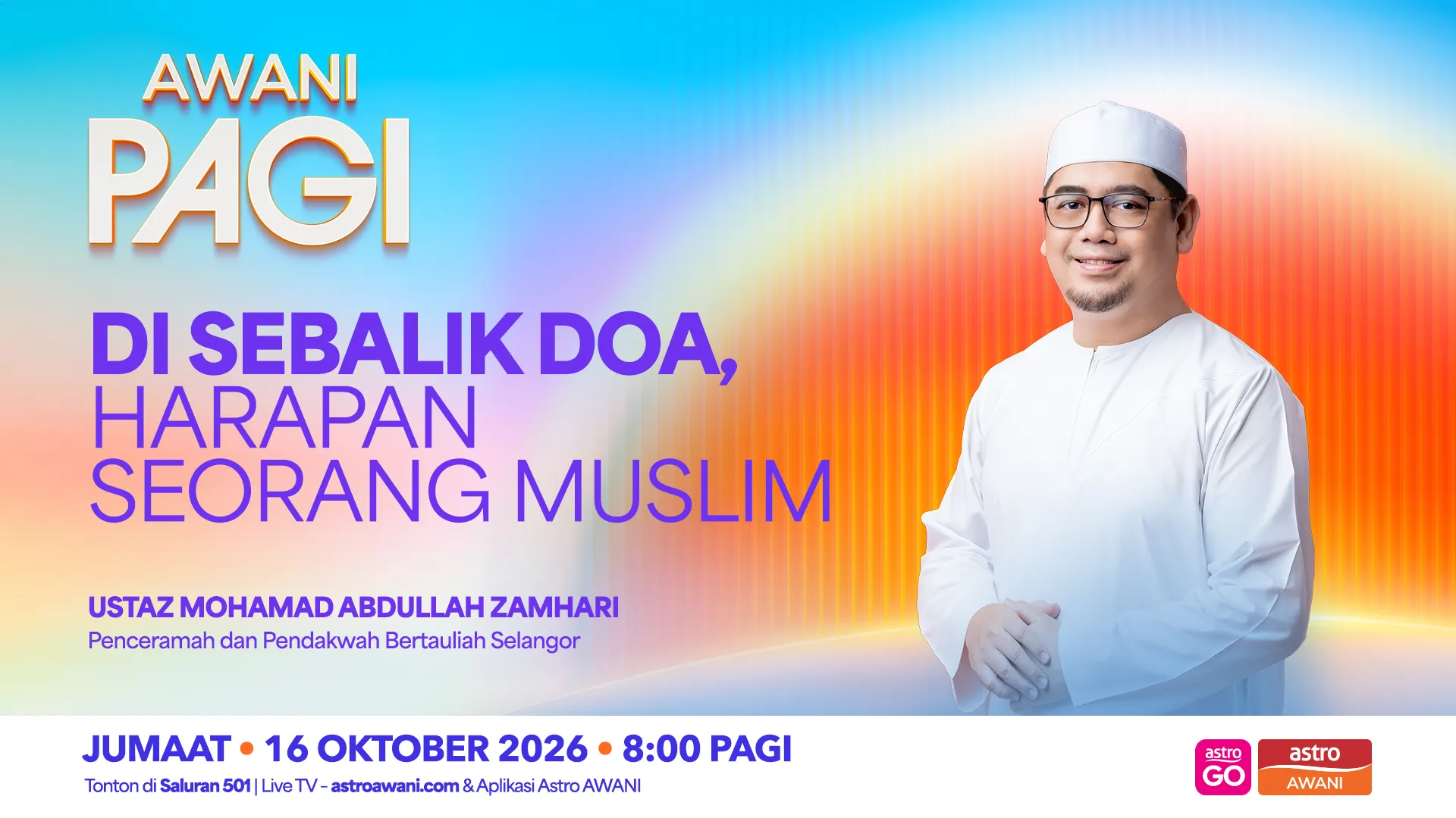 AWANI Pagi: Di sebalik doa, harapan seorang Muslim