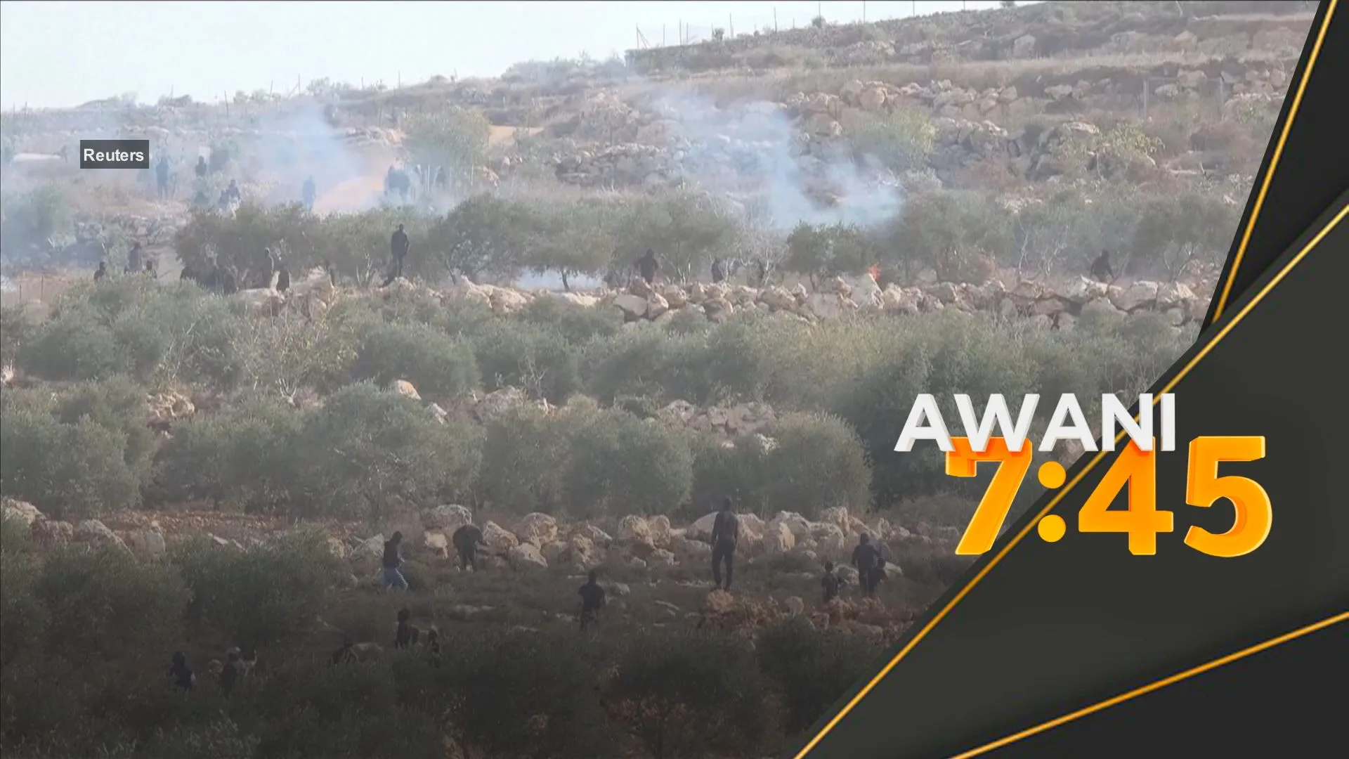 Pendatang haram Israel serang rakyat Palestin di Tebing Barat