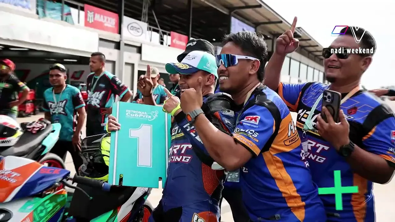 Kejayaan yang cukup manis buat Md Irfan Haykhal Amidi di Sepang..
