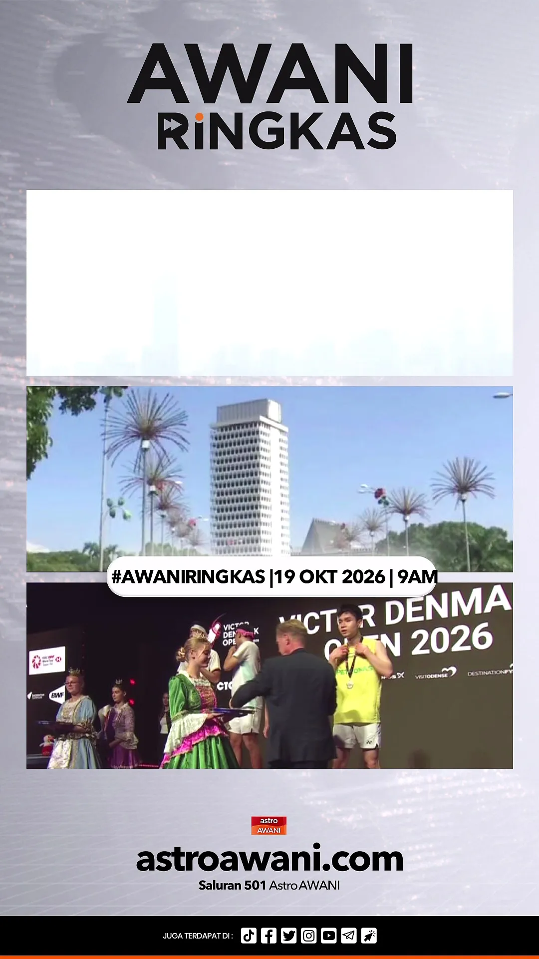 #AWANIRingkas 19 Oktober 2026 | 9AM