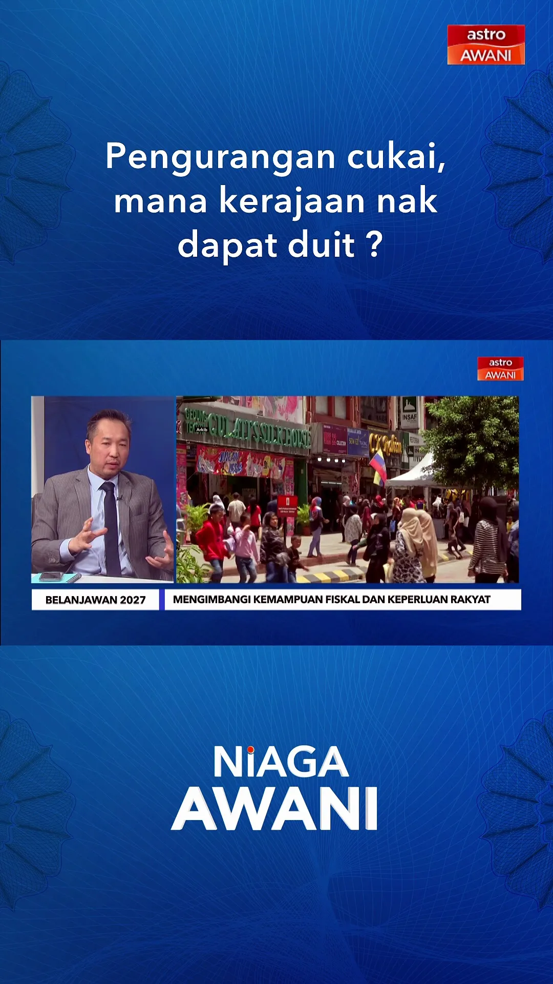 Pengurangan cukai, mana kerajaan nak dapat duit ?