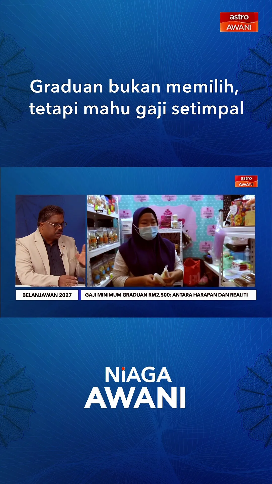 Graduan bukan memilih, tetapi mahu gaji setimpal