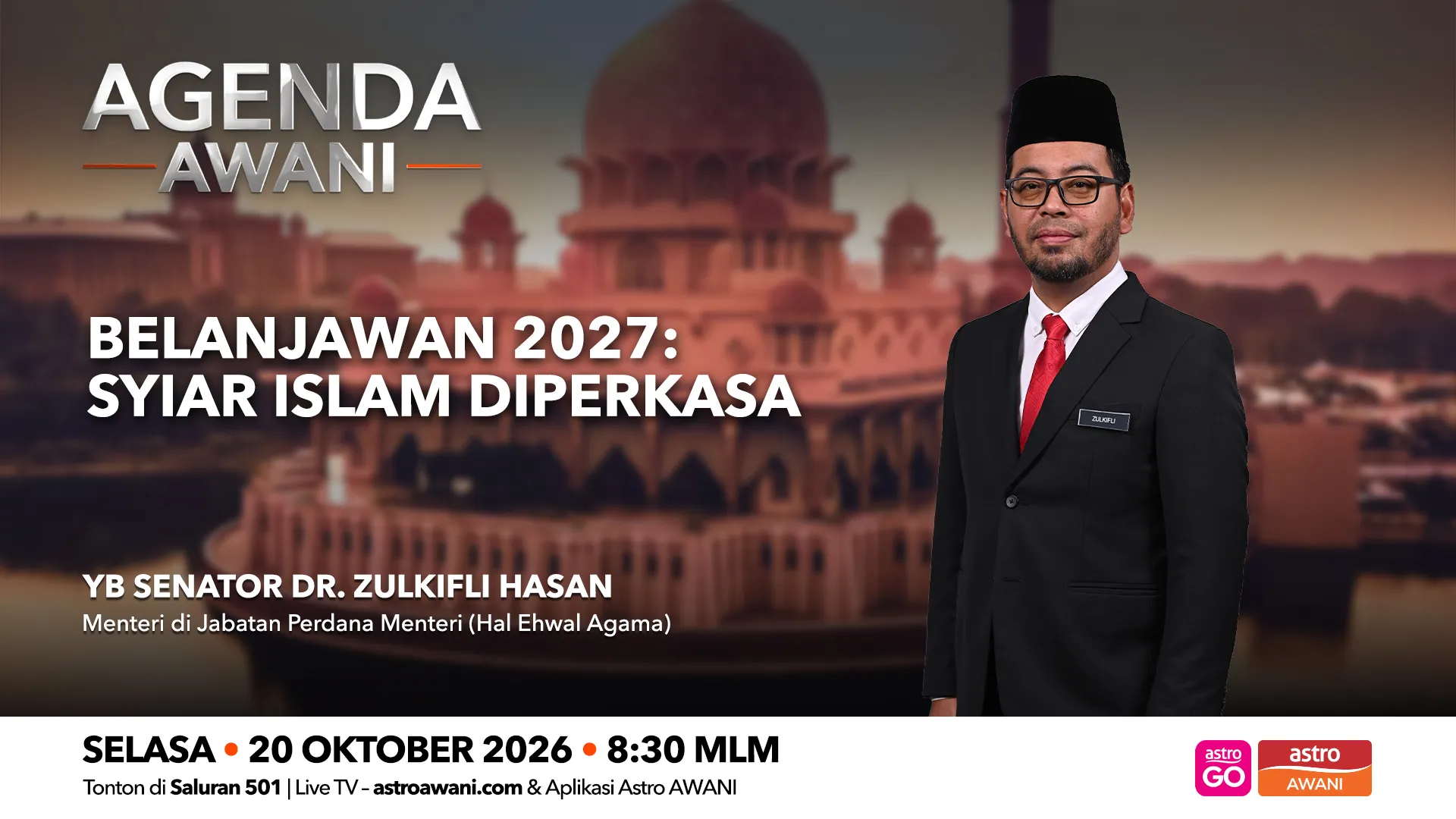 Agenda AWANI: Belanjawan 2027 | Syiar Islam diperkasa