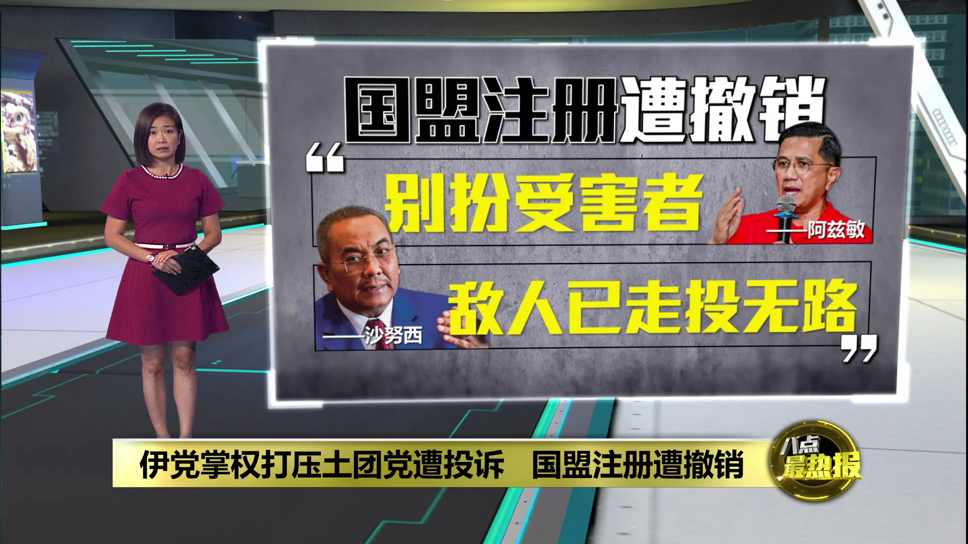 伊党掌权打压土团党遭投诉   国盟注册遭撤销