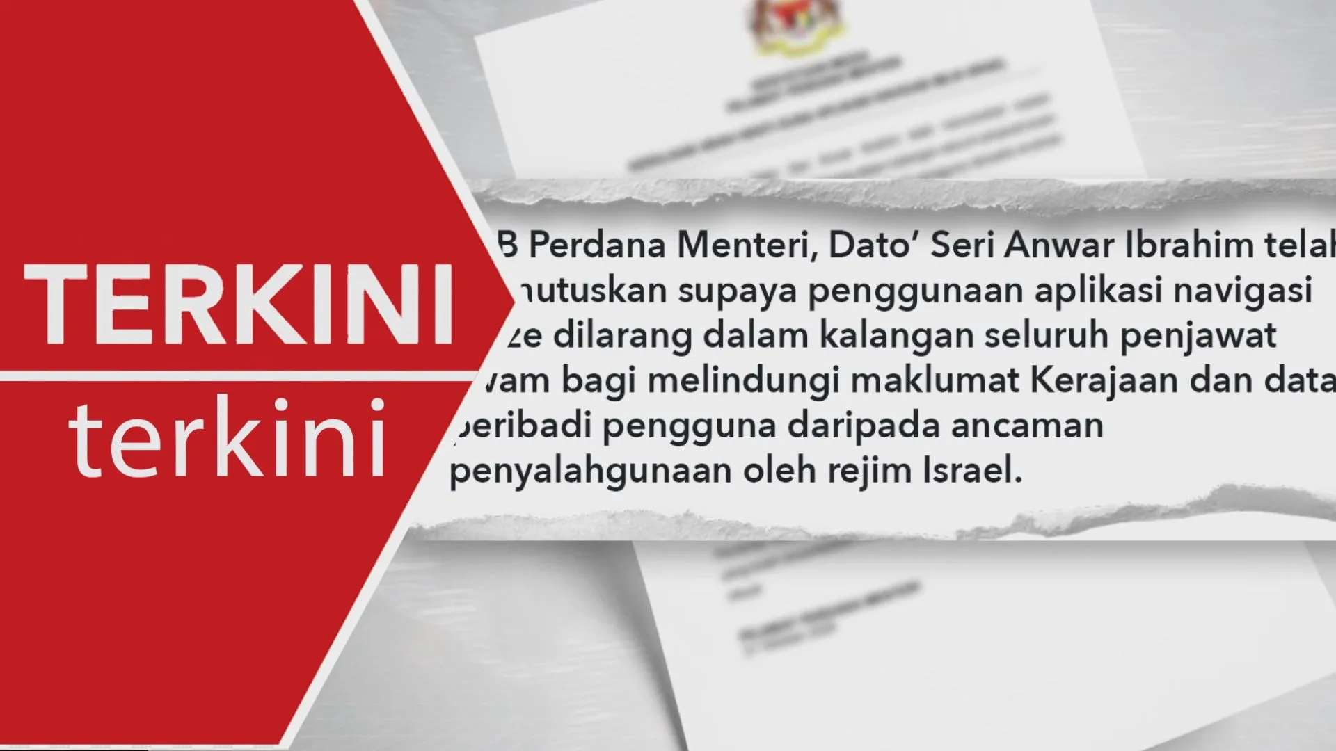 [TERKINI] Kerajaan putuskan larangan penggunaan Waze kepada penjawat awam