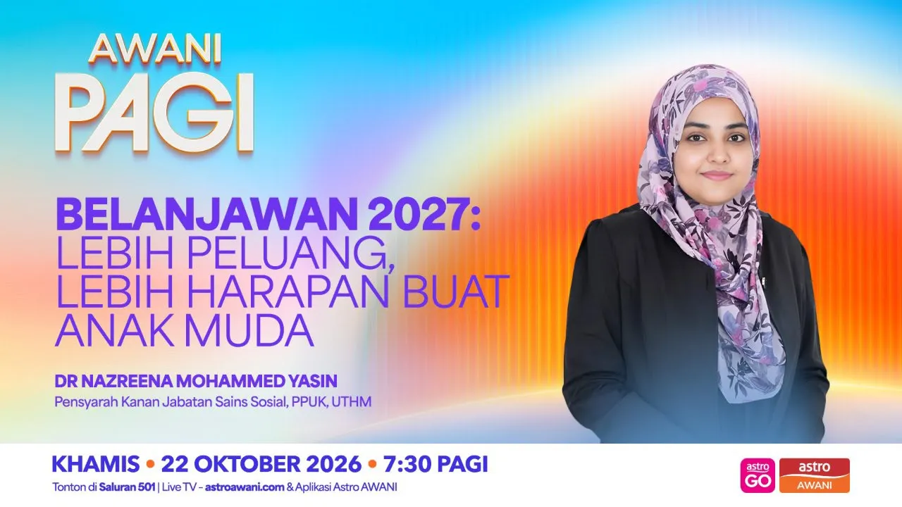 AWANI Pagi: Belanjawan 2027 | Lebih peluang, lebih harapan buat anak muda