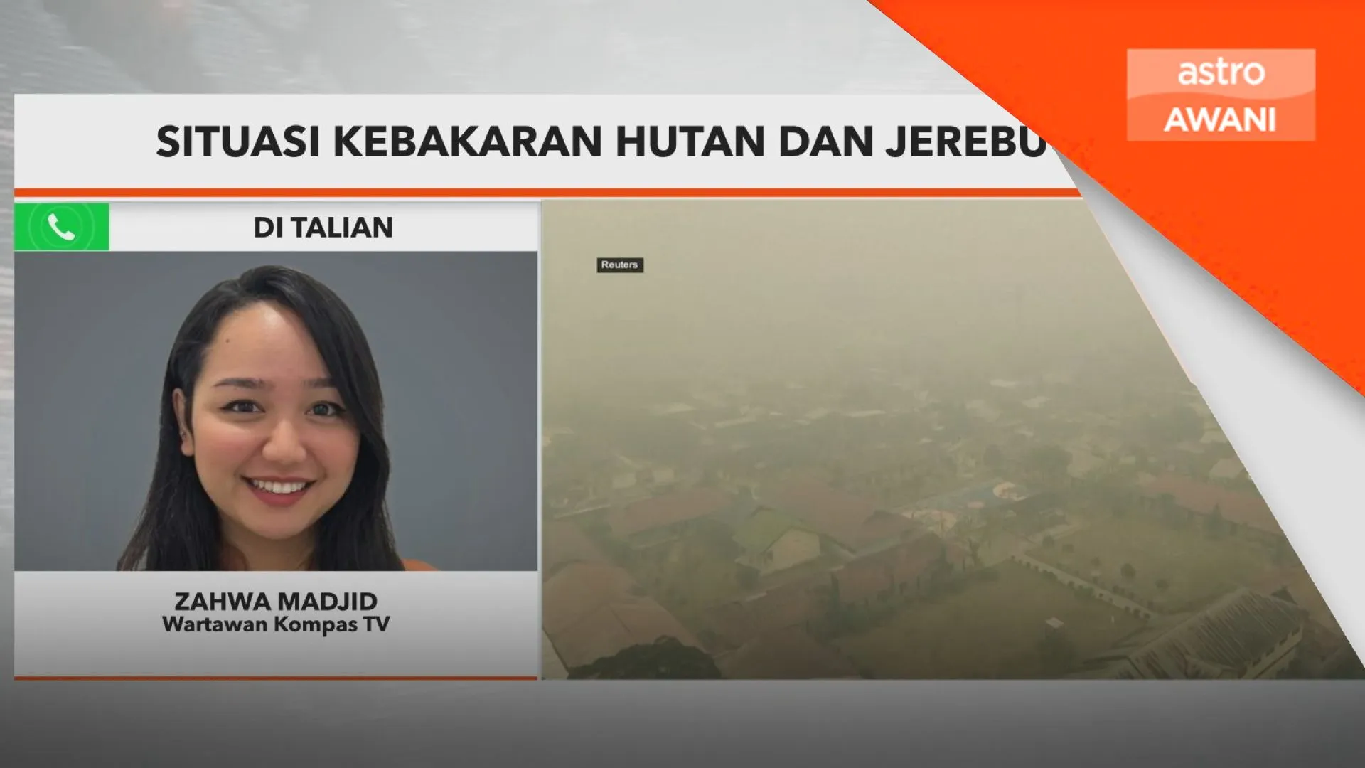 Situasi kebakaran hutan dan jerebu di Indonesia