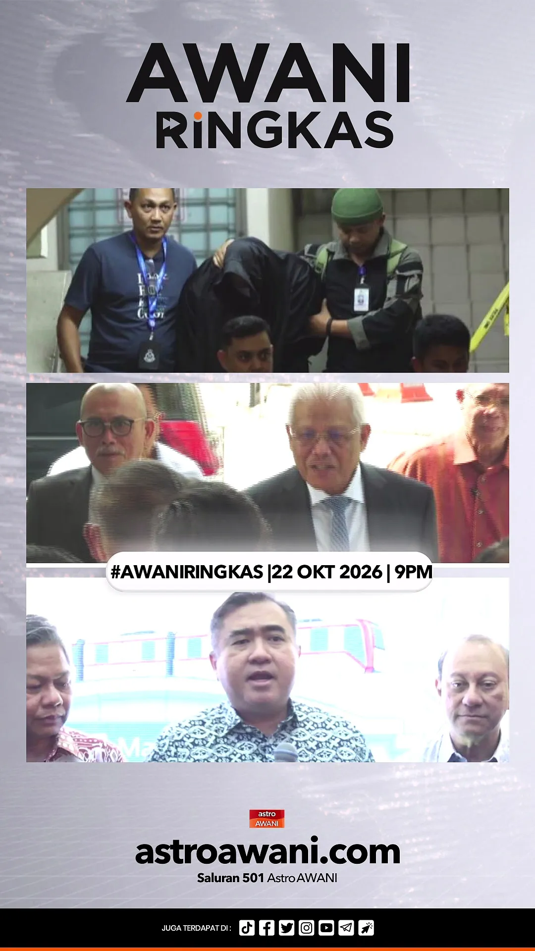 #AWANIRingkas 22 Oktober 2026 | 9PM
