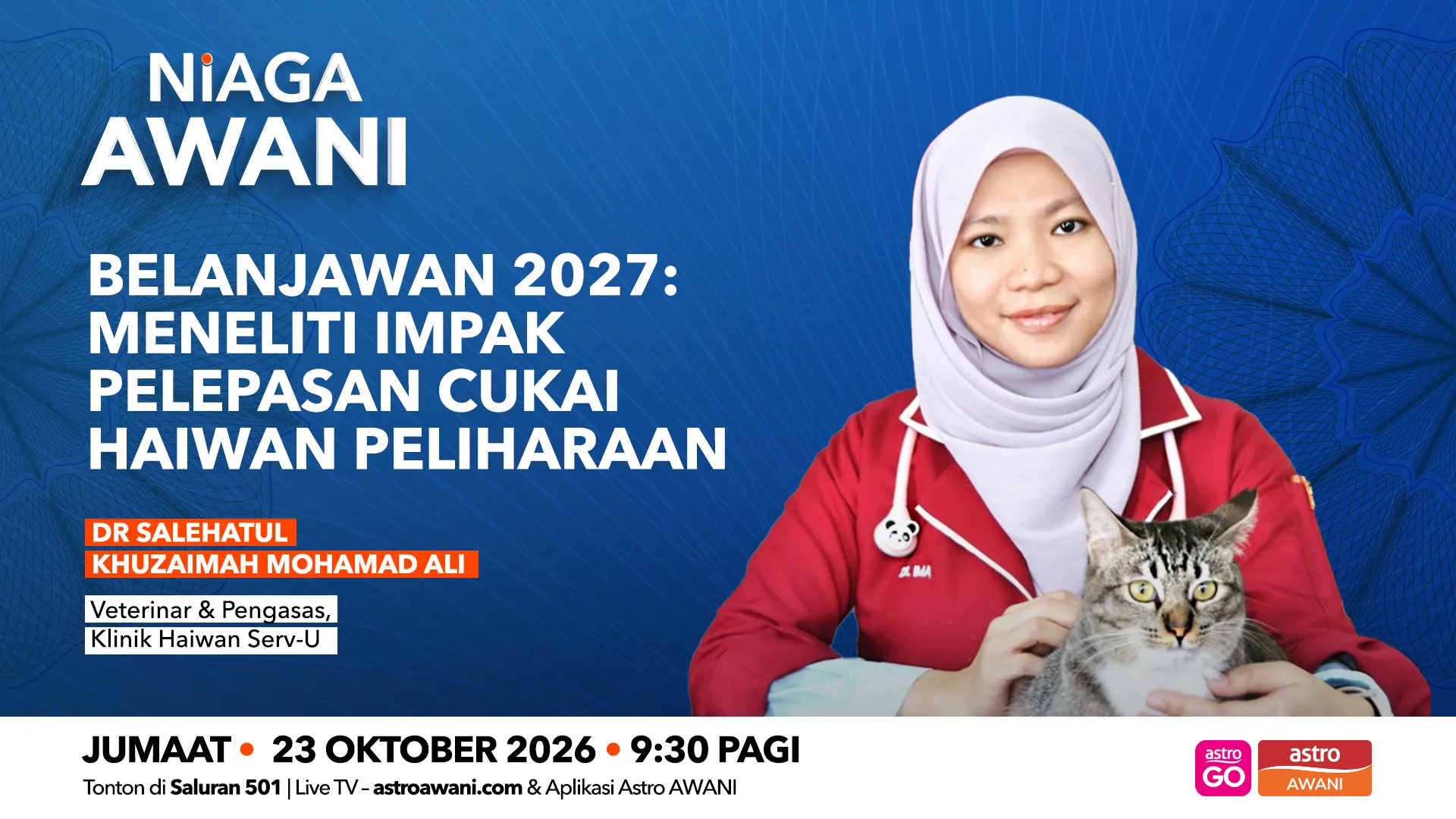 Belanjawan 2027: Pelepasan cukai, nafas baharu pemilik haiwan?