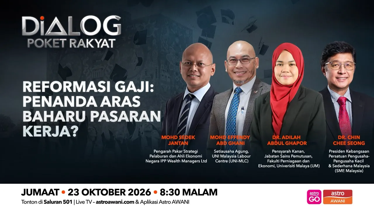 Dialog Poket Rakyat: Reformasi Gaji | Penanda Aras Baharu Pasaran Kerja?