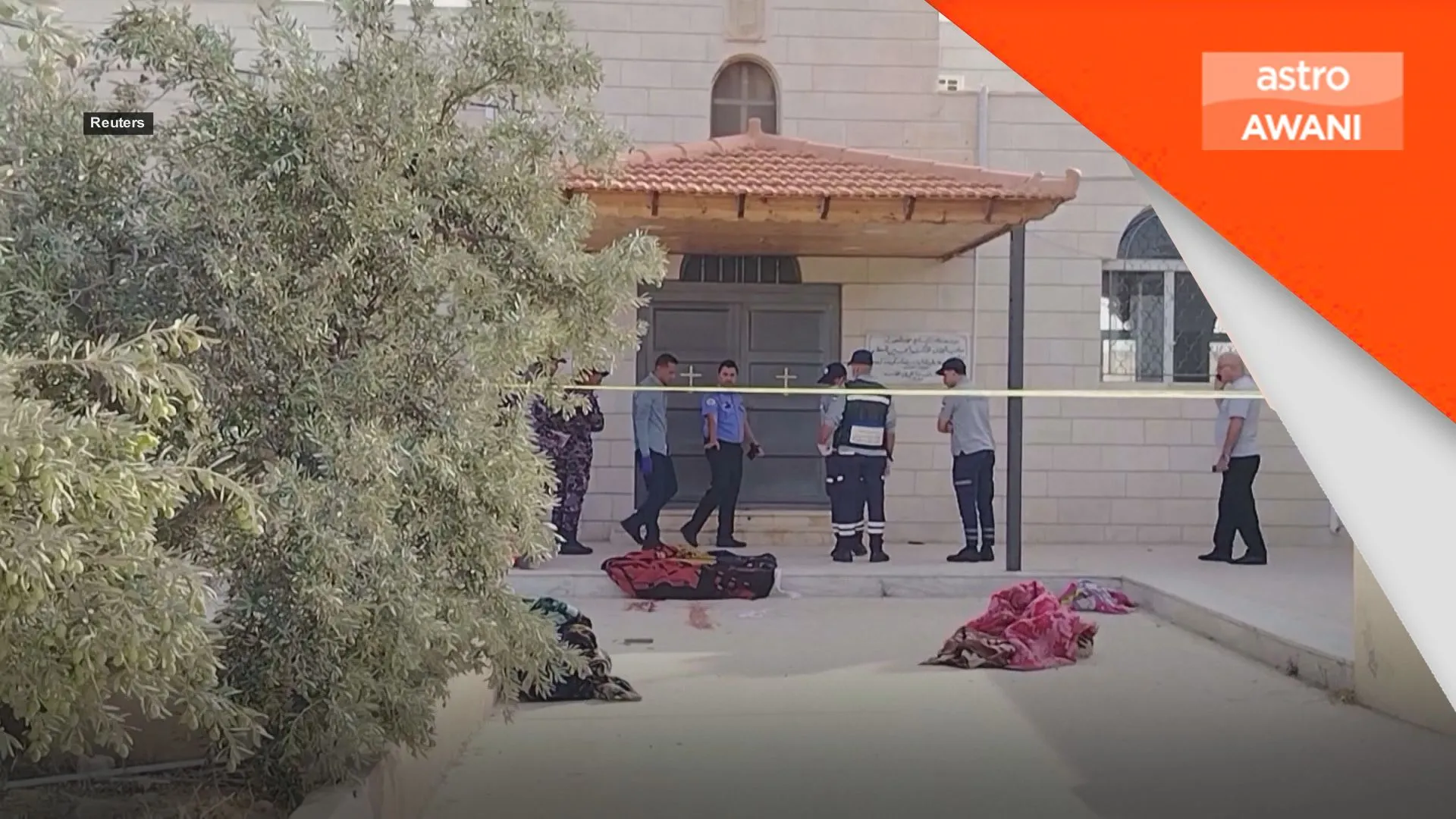 Tujuh maut dalam serangan ke atas gereja di Jordan