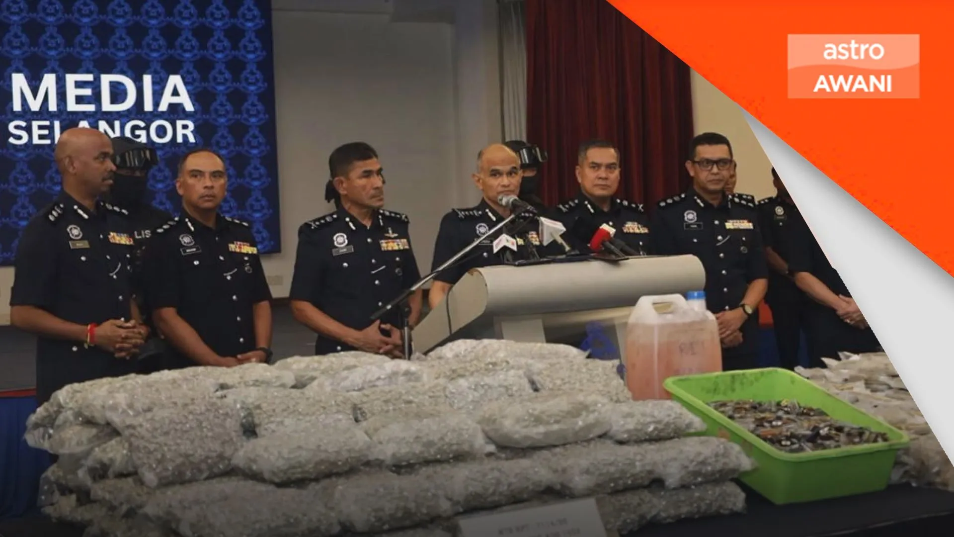 Polis serbu rumah ibadat tidak berdaftar dijadikan stor dadah