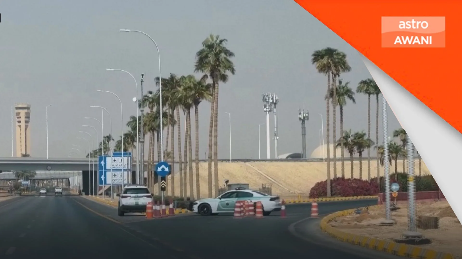 Lapangan terbang Riyadh sambung semula operasi