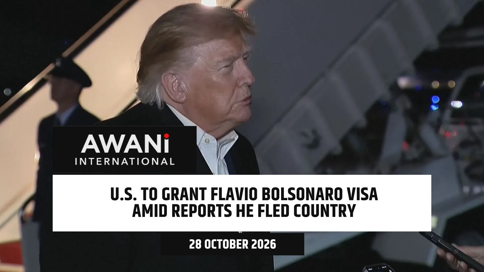 U.S. to grant Flavio Bolsonaro visa amid reports he fled country