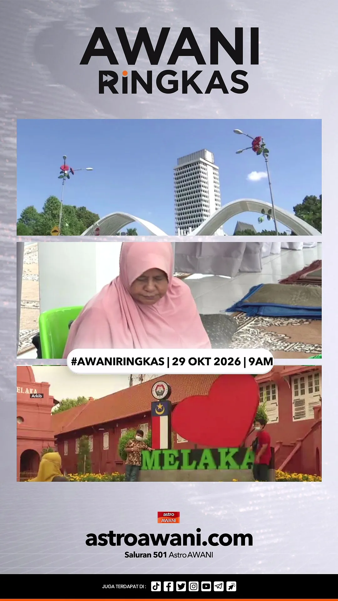 #AWANIRingkas 29 Oktober 2026 | 9AM