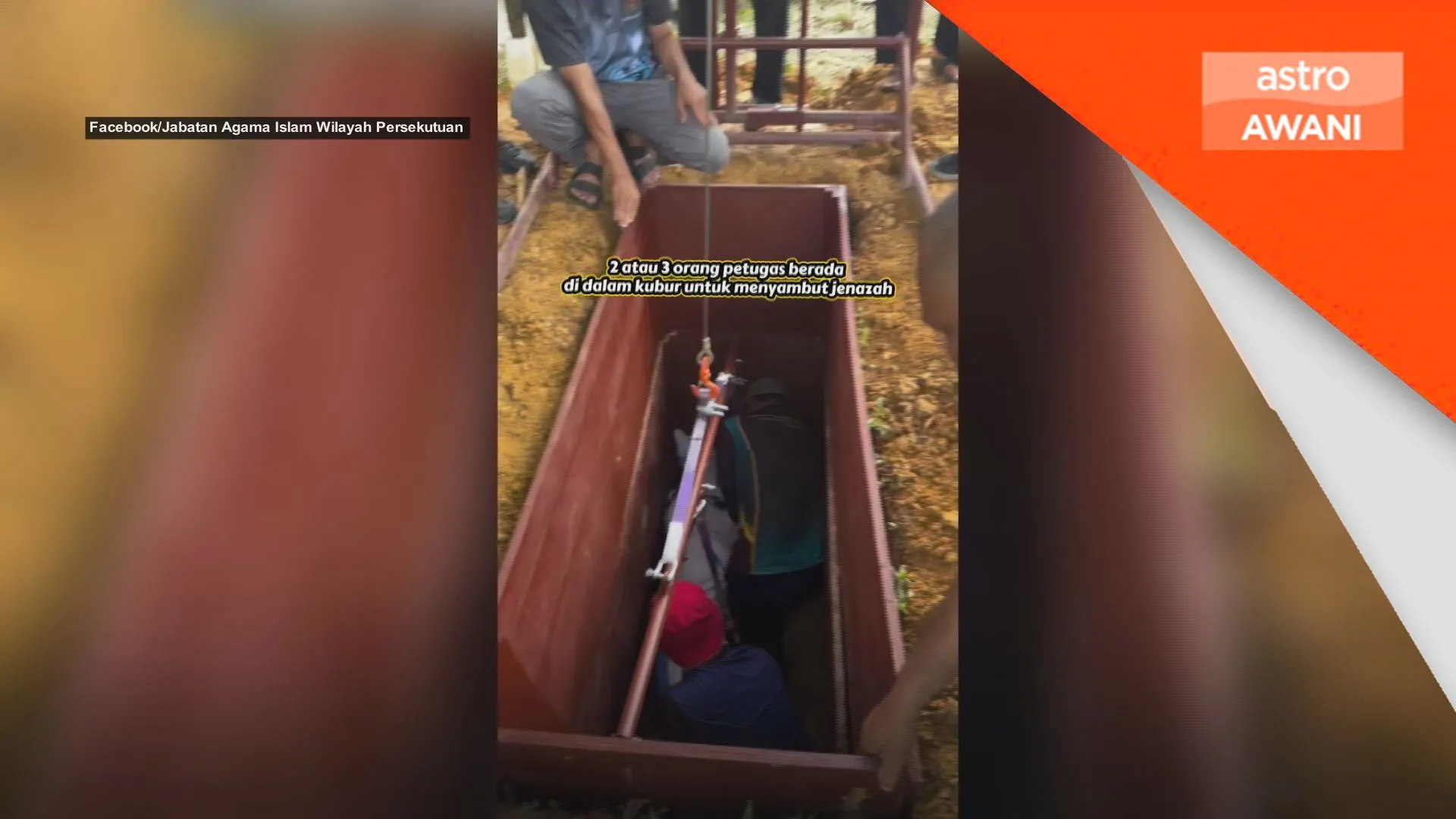JAWI perkenal kubur bertingkat, guna mesin takal turunkan jenazah