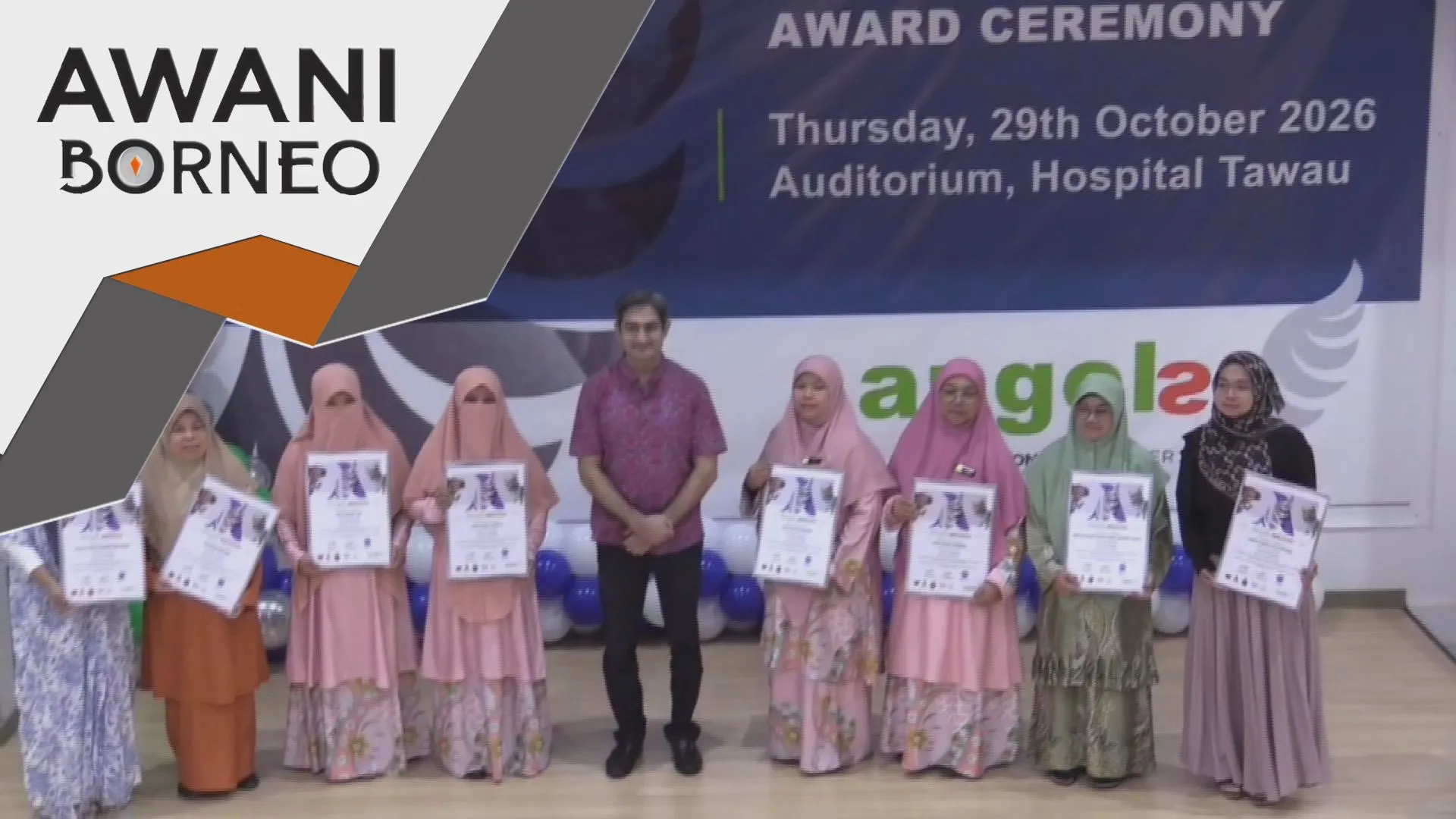 Rawatan strok Hospital Tawau terima Anugerah Angels Region