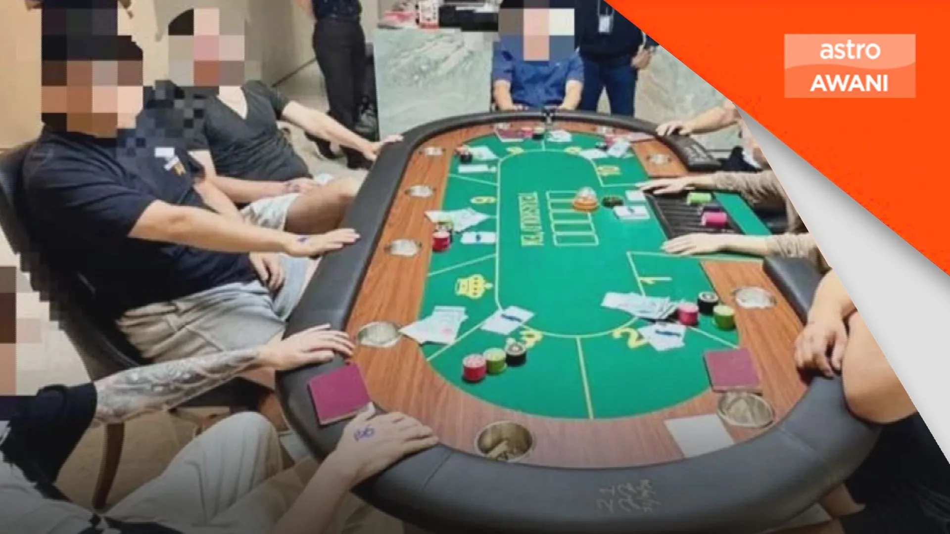 'Penthouse' jadi mini kasino, 16 individu ditahan