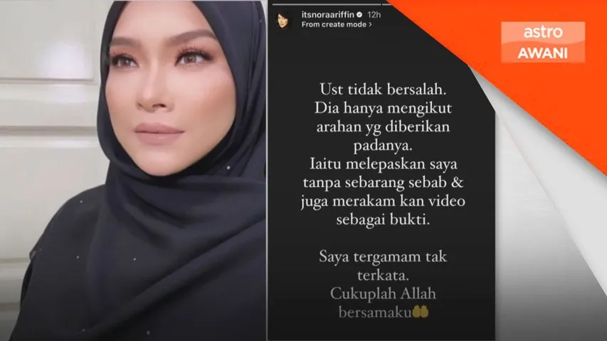 "Saya diceraikan tanpa sebab" - Nora Ariffin