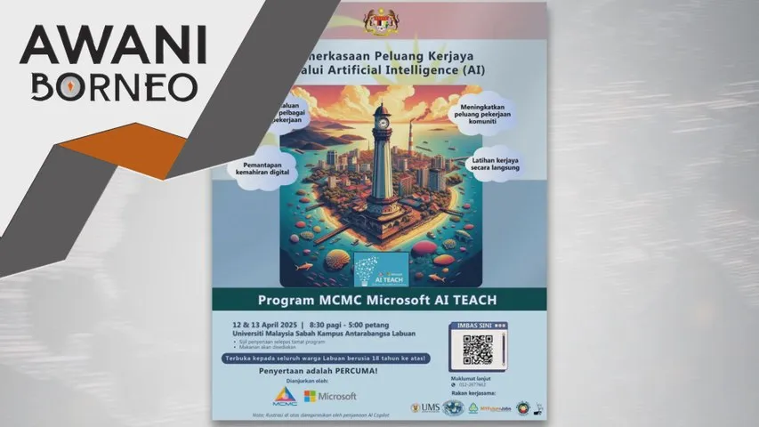 MCMC, Microsoft lancar program pembangunan kapasiti AI di Labuan