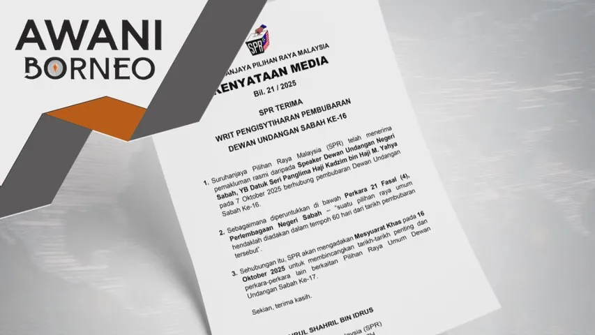 SPR adakan mesyuarat khas 16 Oktober, tentukan tarikh penting