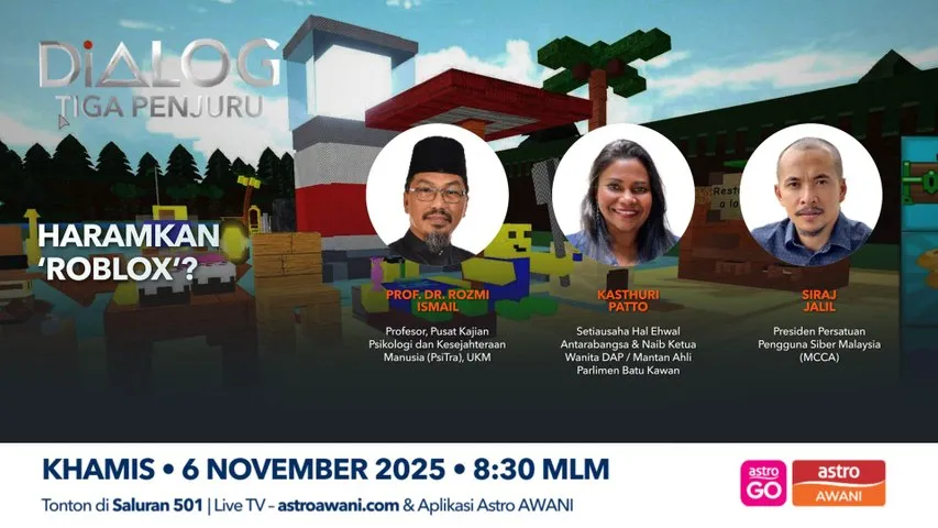 Dialog Tiga Penjuru: Haramkan ‘Roblox’?