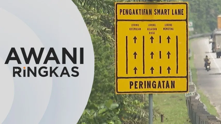 AWANI Ringkas: PLUS aktifkan 32 lokasi Smart Lane