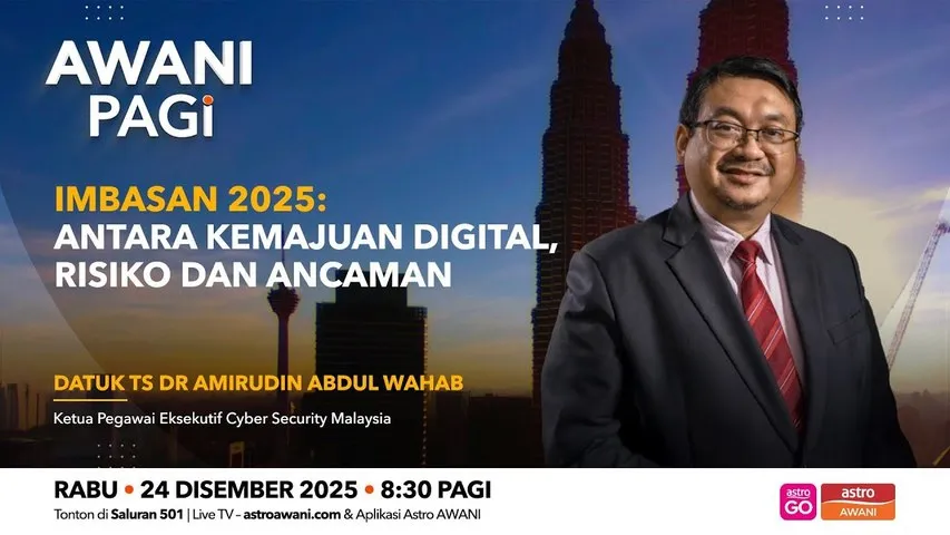 AWANI Pagi:  Imbasan 2025 | Antara kemajuan digital, risiko dan ancaman