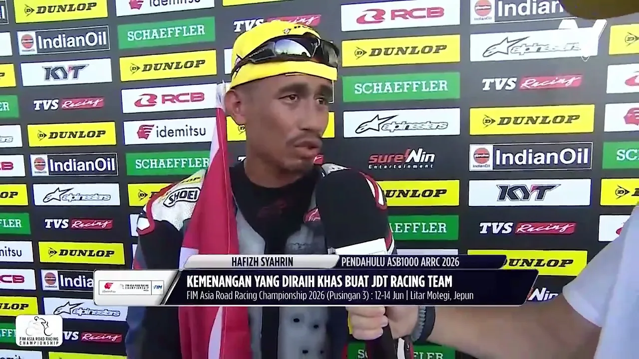 Hafizh Syahrin terus buktikan kejaguhannya ungguli podium 2 pusingan