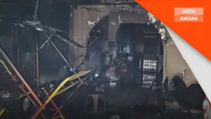 Pasangan muda maut dalam kebakaran rumah teres dua tingkat di Taman Damai Jaya