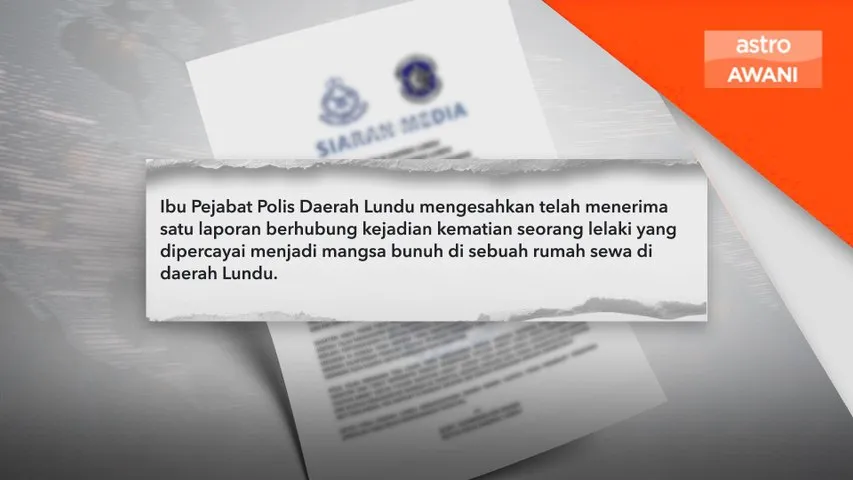 Remaja lelaki dipercayai dibunuh di rumah sewa