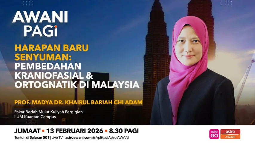 AWANI Pagi: Pembedahan kraniofasial & ortognatik di Malaysia