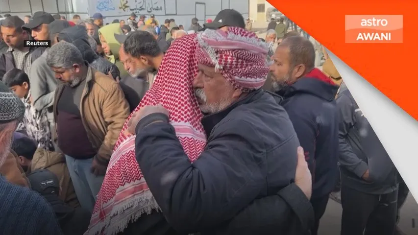 Penduduk Gaza ucap selamat tinggal kepada ahli keluarga