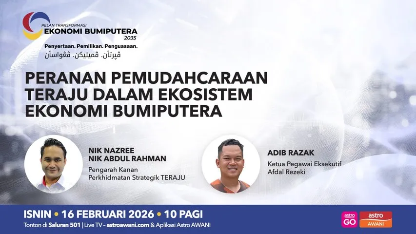 PuTERA35: Peranan Pemudahcaraan TERAJU dalam Ekosistem Ekonomi Bumiputera | 16 Februari 2026