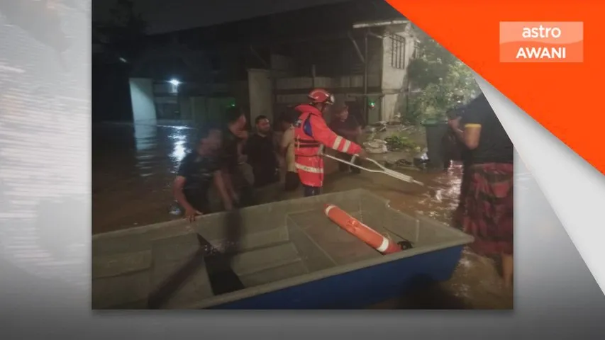 Banjir Manjoi: 26 mangsa ditempatkan sementara di masjid