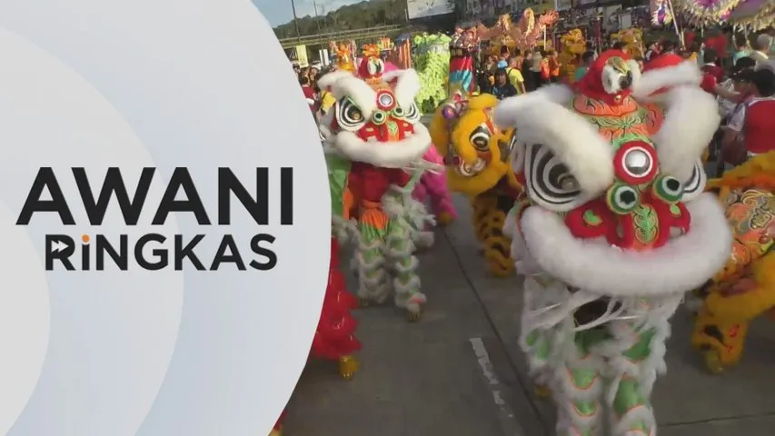 AWANI Ringkas: Perarakan singa, naga himpun 5,000 penduduk Sandakan