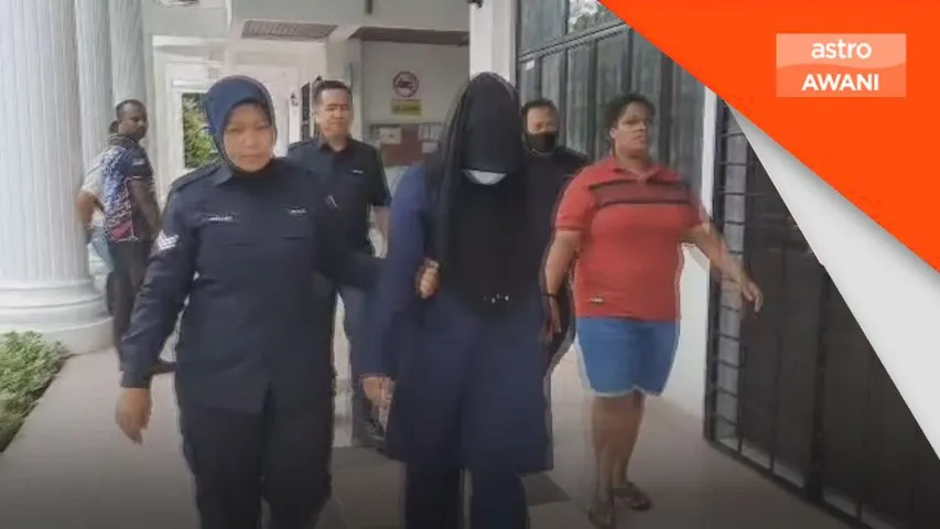 Peniaga wanita mengaku salah cetus kekecohan, cederakan anggota polis