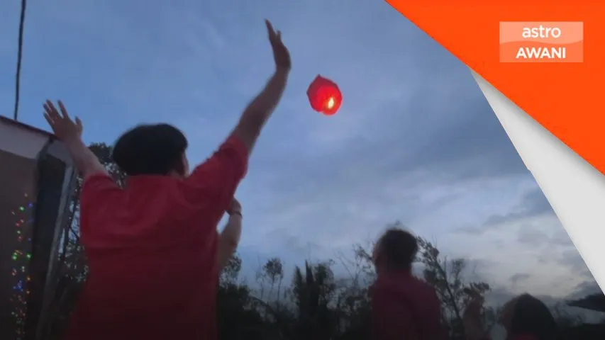 Tradisi terbangkan tanglung semarakkan doa Tahun Baharu Cina